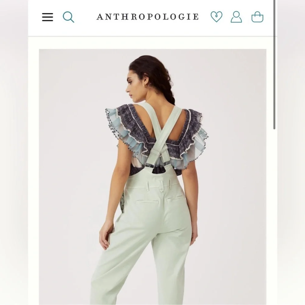 NWT Anthropologie Jumpsuit Overalls - Picture 3 of 10